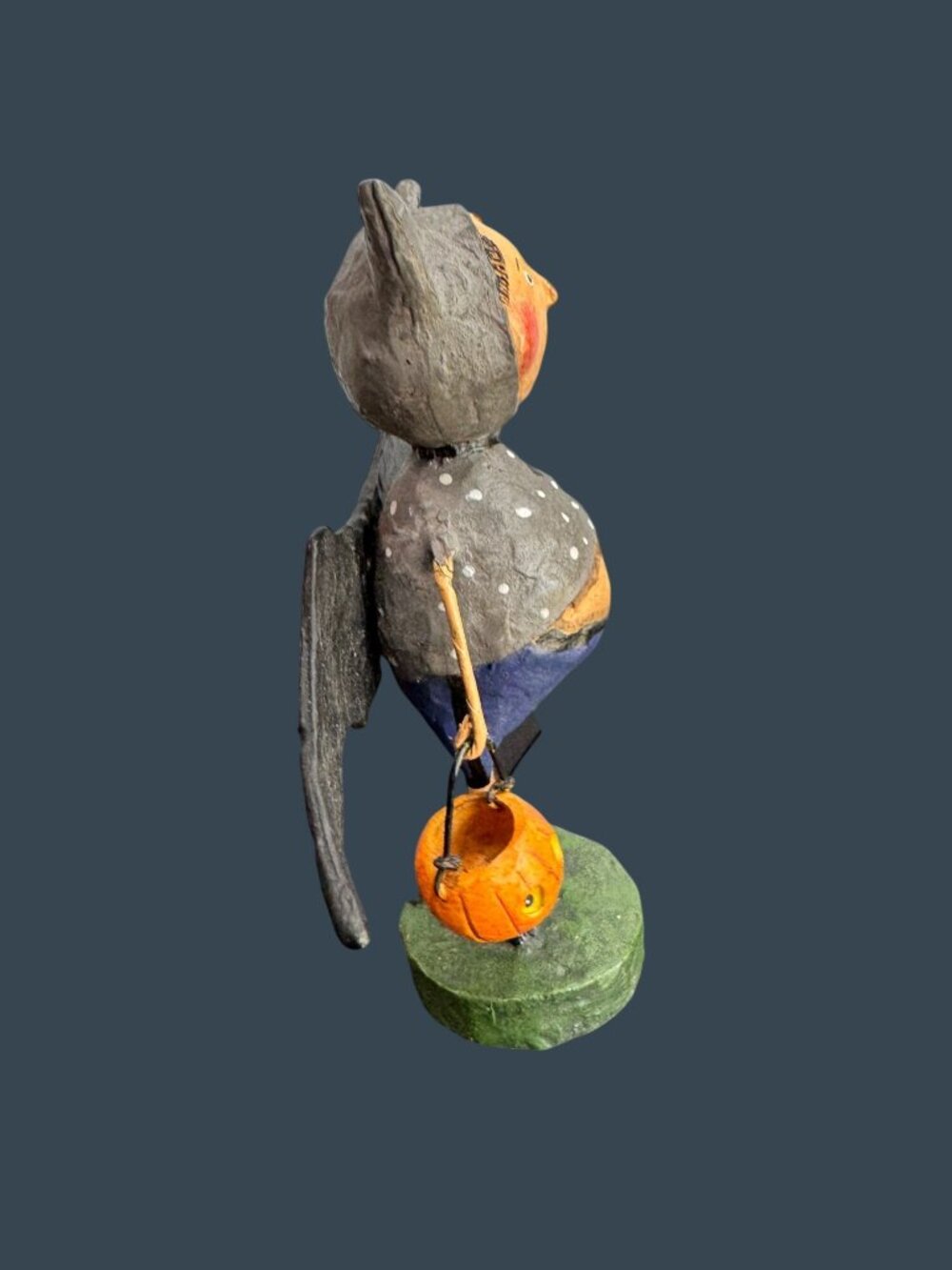 Lori Mitchell Bat Boy Ben Halloween Figurine 5 1/2" ESC Resin - Picture 4 of 7